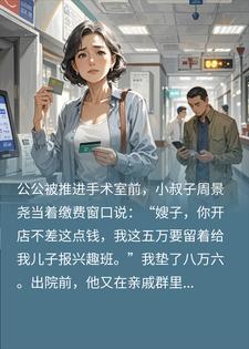 公公手术小叔子一分不出,我全款垫付,公公当众做决定