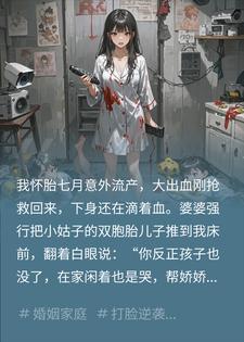 怀胎七月大出血后，婆婆把撞过我的双胞胎塞给我坐月子