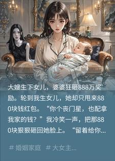 大嫂生女奖888万我只奖880？曝光野种亲爹，婆婆吓傻了